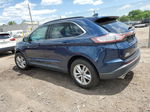 2017 Ford Edge Sel Blue vin: 2FMPK4J84HBB33838