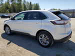 2017 Ford Edge Sel White vin: 2FMPK4J84HBB62045