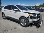 2017 Ford Edge Sel White vin: 2FMPK4J84HBB62045