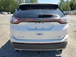 2017 Ford Edge Sel White vin: 2FMPK4J84HBB62045