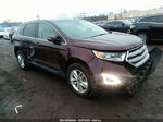 2018 Ford Edge Sel Purple vin: 2FMPK4J84JBC42144