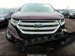 2018 Ford Edge Sel Purple vin: 2FMPK4J84JBC42144