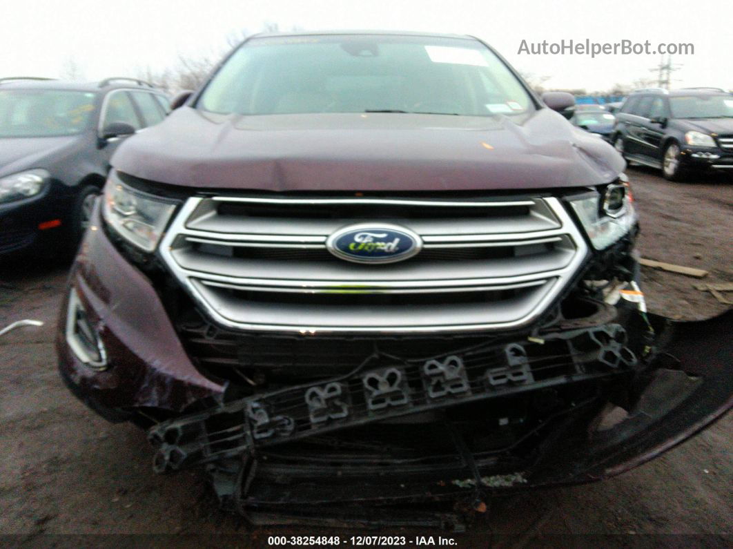 2018 Ford Edge Sel Фиолетовый vin: 2FMPK4J84JBC42144