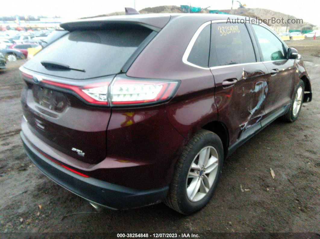 2018 Ford Edge Sel Фиолетовый vin: 2FMPK4J84JBC42144