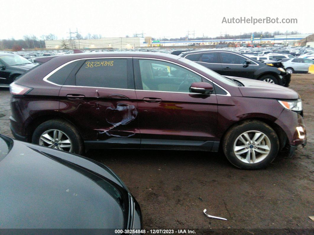 2018 Ford Edge Sel Фиолетовый vin: 2FMPK4J84JBC42144