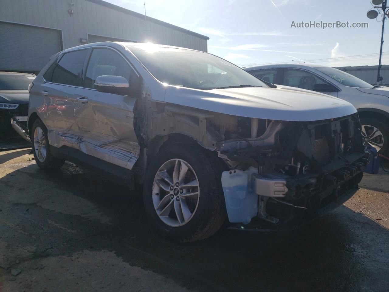 2016 Ford Edge Sel Серебряный vin: 2FMPK4J85GBC04883