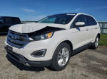 2017 Ford Edge Sel White vin: 2FMPK4J85HBB40295