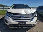 2017 Ford Edge Sel White vin: 2FMPK4J85HBB40295