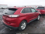 2017 Ford Edge Sel Burgundy vin: 2FMPK4J85HBB98147