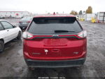 2017 Ford Edge Sel Burgundy vin: 2FMPK4J85HBB98147