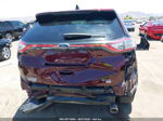 2017 Ford Edge Sel Maroon vin: 2FMPK4J85HBC52630