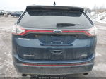 2017 Ford Edge Sel Blue vin: 2FMPK4J85HBC53177