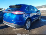 2018 Ford Edge Sel Blue vin: 2FMPK4J85JBC15275