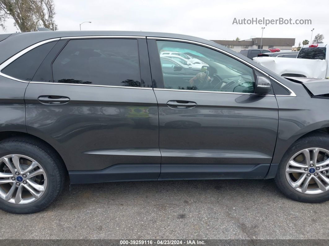 2015 Ford Edge Sel Gray vin: 2FMPK4J86FBB13118