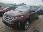 2016 Ford Edge Sel Red vin: 2FMPK4J86GBC09882