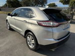 2017 Ford Edge Sel Silver vin: 2FMPK4J86HBB94852