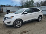 2016 Ford Edge Sel White vin: 2FMPK4J87GBB84653