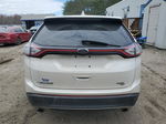 2016 Ford Edge Sel White vin: 2FMPK4J87GBB84653