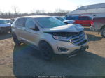 2017 Ford Edge Sel Silver vin: 2FMPK4J87HBC02425