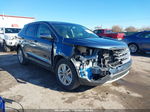 2018 Ford Edge Sel Blue vin: 2FMPK4J87JBB57704