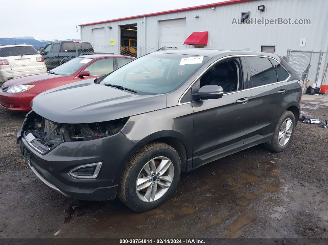 2016 Ford Edge Sel Gray vin: 2FMPK4J88GBB95967