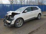 2016 Ford Edge Sel White vin: 2FMPK4J88GBC18552