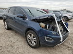 2017 Ford Edge Sel Синий vin: 2FMPK4J88HBB51727