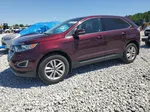 2017 Ford Edge Sel Burgundy vin: 2FMPK4J88HBB73405