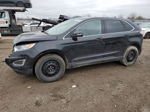 2017 Ford Edge Sel Черный vin: 2FMPK4J88HBC18343