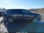 2017 Ford Edge Sel Gray vin: 2FMPK4J88HBC51164