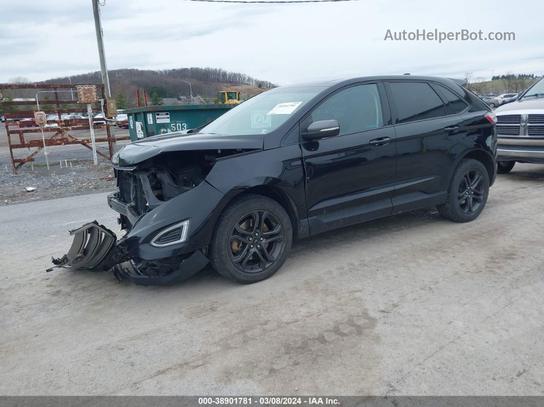 2018 Ford Edge Sel Black vin: 2FMPK4J88JBB70171