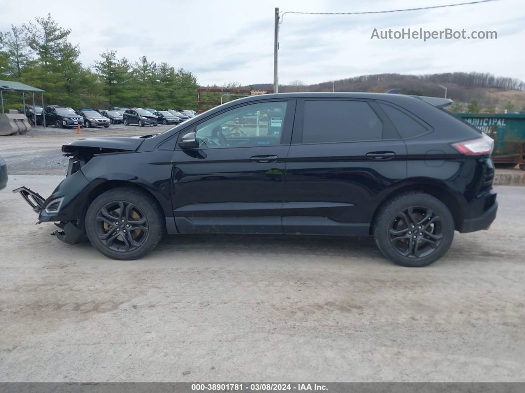 2018 Ford Edge Sel Black vin: 2FMPK4J88JBB70171