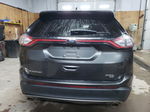 2018 Ford Edge Sel Gray vin: 2FMPK4J88JBC04240