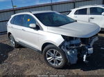 2016 Ford Edge Sel White vin: 2FMPK4J89GBB17391