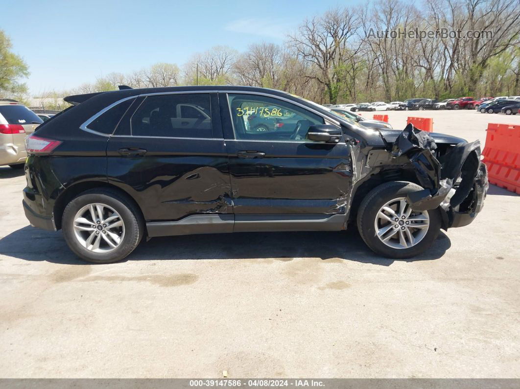 2016 Ford Edge Sel Black vin: 2FMPK4J89GBB44588