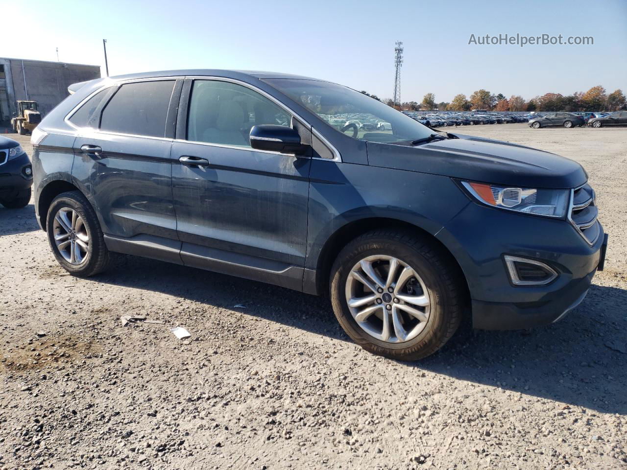 2016 Ford Edge Sel Двухцветный vin: 2FMPK4J89GBB56627