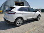 2018 Ford Edge Sel White vin: 2FMPK4J89JBB15907