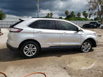 2018 Ford Edge Sel Silver vin: 2FMPK4J89JBB74827