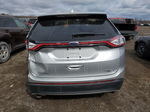 2016 Ford Edge Sel Silver vin: 2FMPK4J8XGBB19585