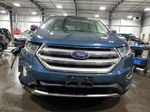 2016 Ford Edge Sel Blue vin: 2FMPK4J8XGBC12980