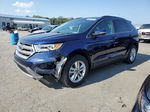 2016 Ford Edge Sel Blue vin: 2FMPK4J8XGBC62231