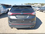 2017 Ford Edge Sel Silver vin: 2FMPK4J8XHBC14097