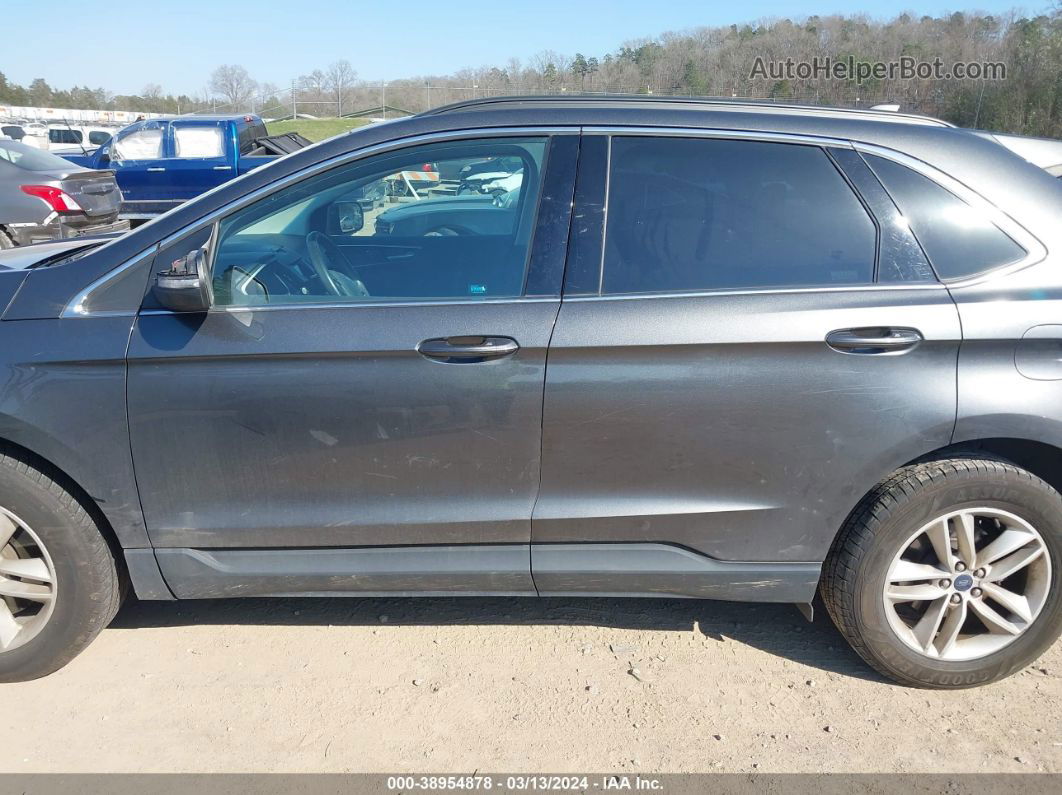 2017 Ford Edge Sel Silver vin: 2FMPK4J8XHBC14097