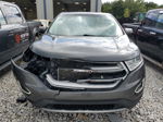 2017 Ford Edge Sel Gray vin: 2FMPK4J8XHBC37380