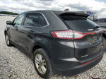 2017 Ford Edge Sel Gray vin: 2FMPK4J8XHBC37380