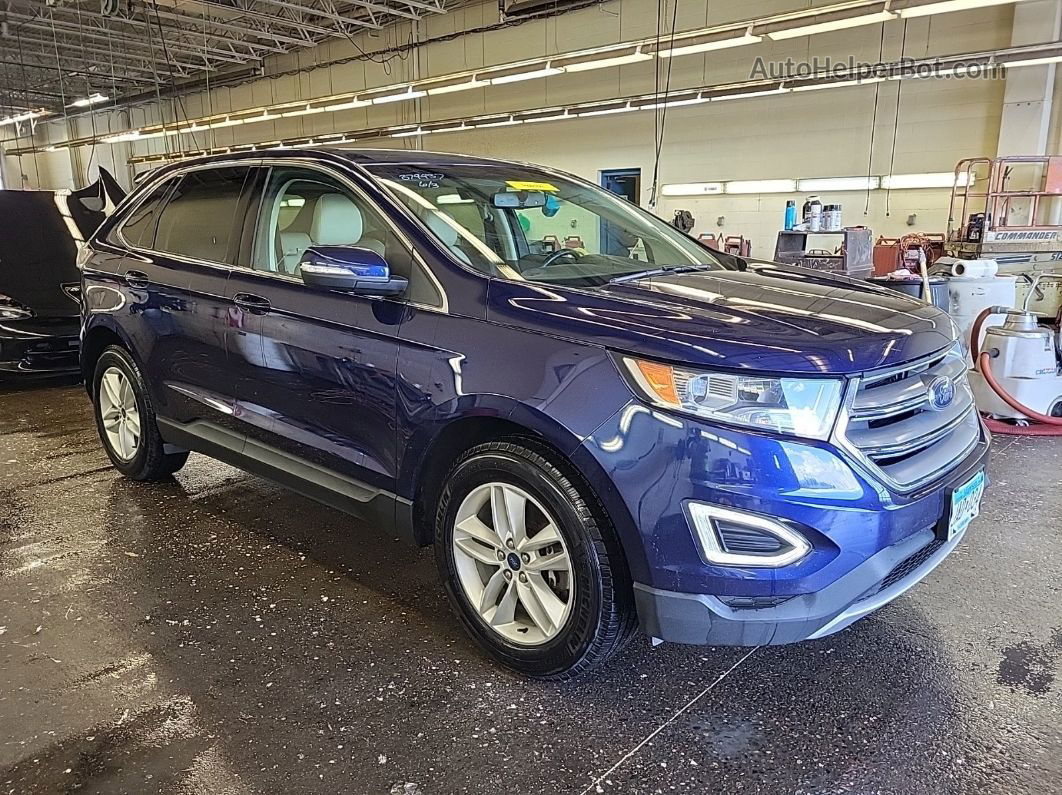 2016 Ford Edge Sel vin: 2FMPK4J90GBC26587