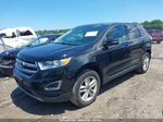 2017 Ford Edge Sel Черный vin: 2FMPK4J90HBC61048