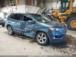 2019 Ford Edge Sel Blue vin: 2FMPK4J90KBB63953