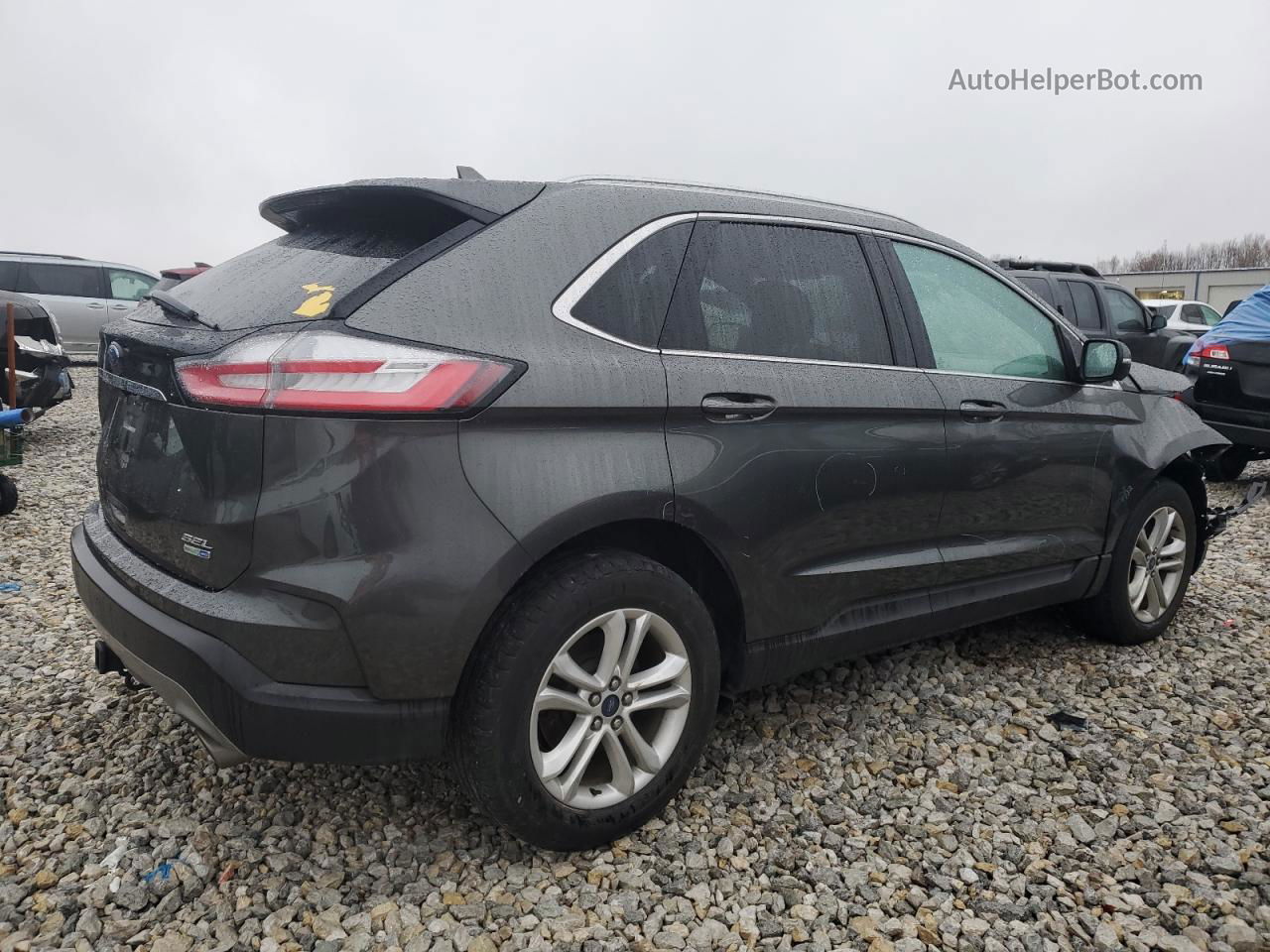 2019 Ford Edge Sel Charcoal vin: 2FMPK4J90KBB68683