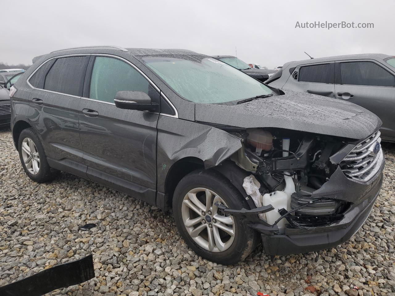 2019 Ford Edge Sel Charcoal vin: 2FMPK4J90KBB68683